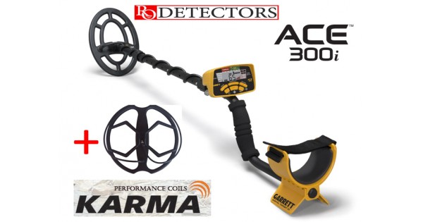 ➤ Detector de metale Garrett 300i + Sonda Karma + 6 cadouri cu